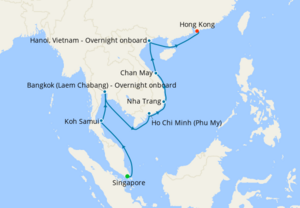 Singapore to Hong Kong