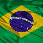 Brazil Flag Livros em Português